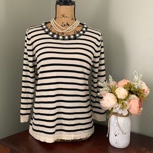 AUGUST SILK HERITAGE SWEATER SZ XL